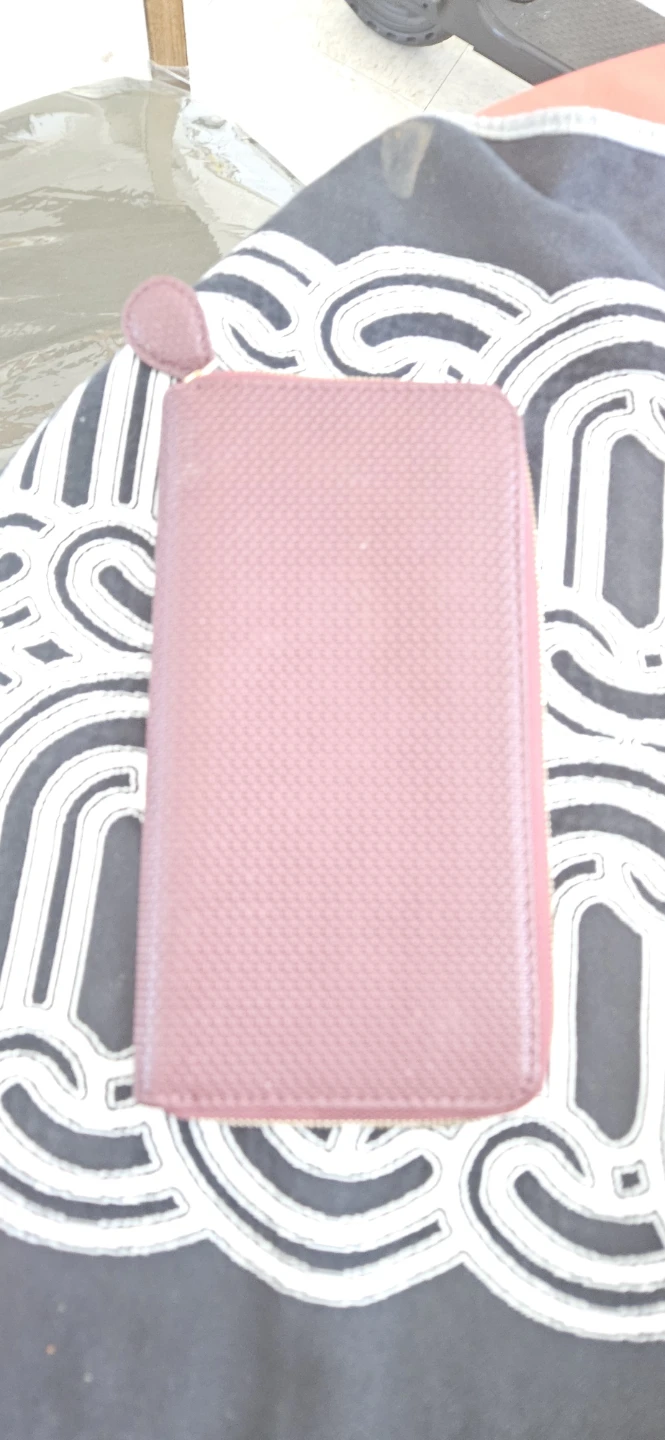 Lacoste Large Zipped Wallet - Burgundy - photo 4