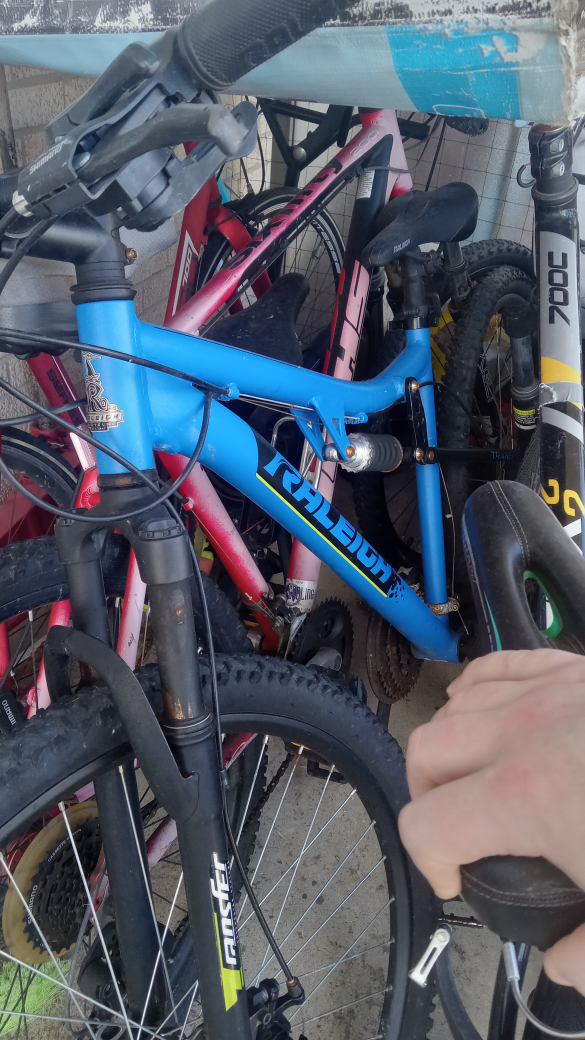 Raleigh Blue Mountain Bike