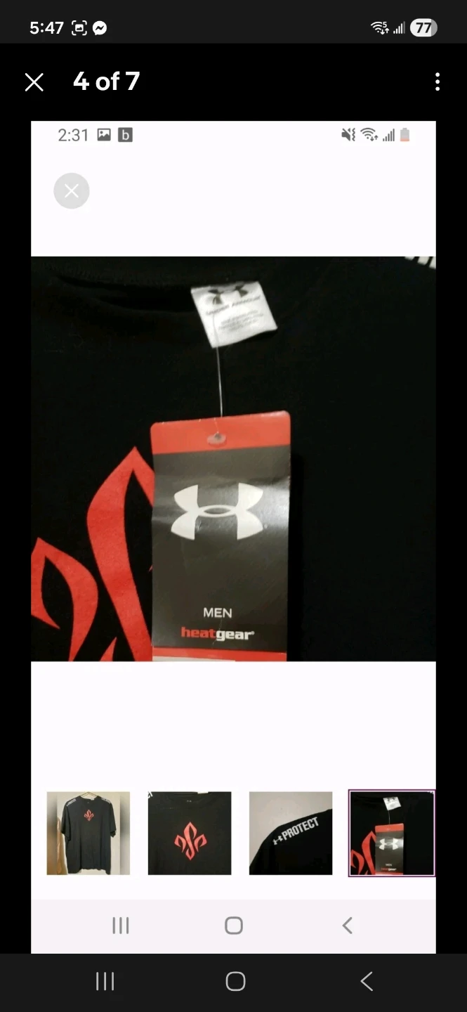 Original GSP UFC Under Armour Men's Large - photo 3