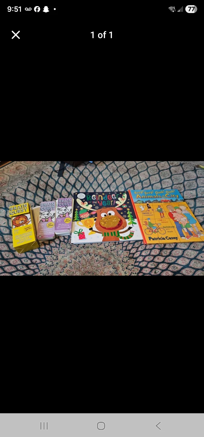 Bundle of 3 Kids' Books: Brain Quest & More!