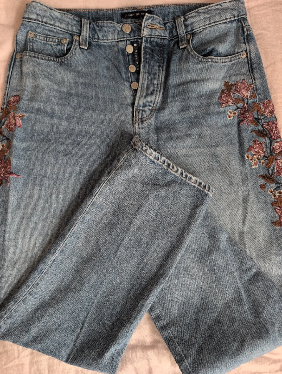 Lucky Brand Embroidered Jeans 🧡 - photo 4