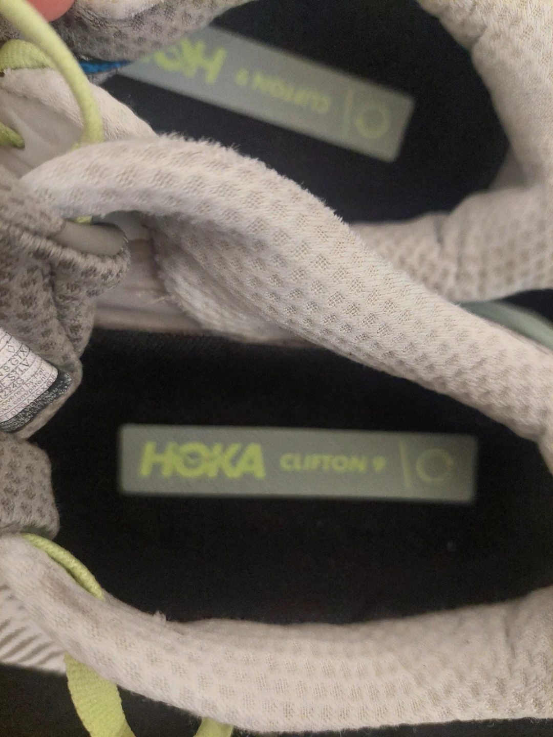 Mens 9.5 Hoka Clifton 9 Running Shoes - photo 3