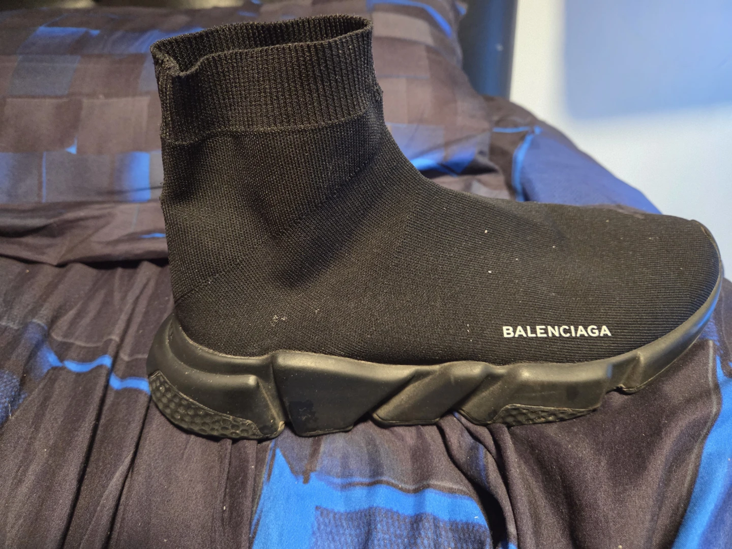 Balenciaga Black Speed Trainer Sock Sneakers