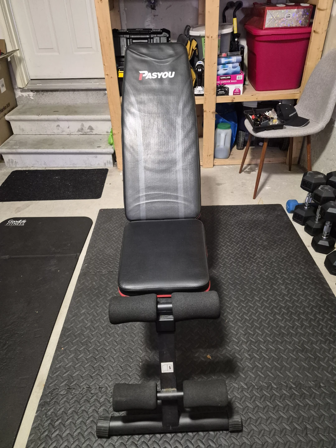 PASYOU Adjustable Weight Bench