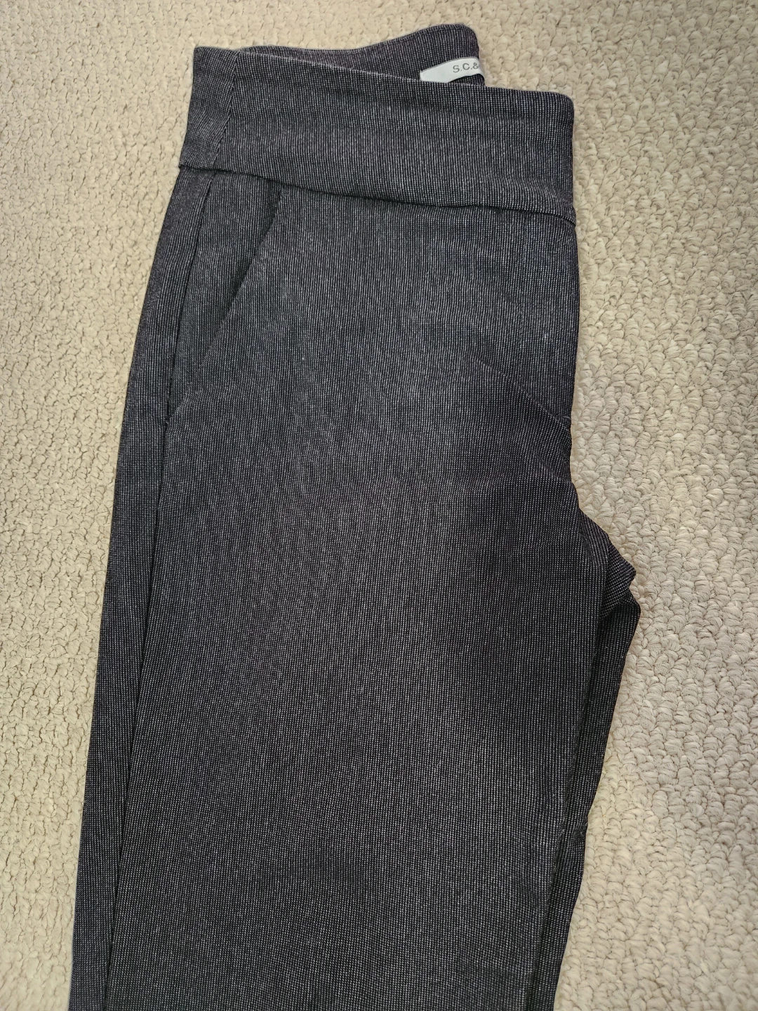 Women's Charcoal Grey Pants Size 6 ❤️ - photo 2