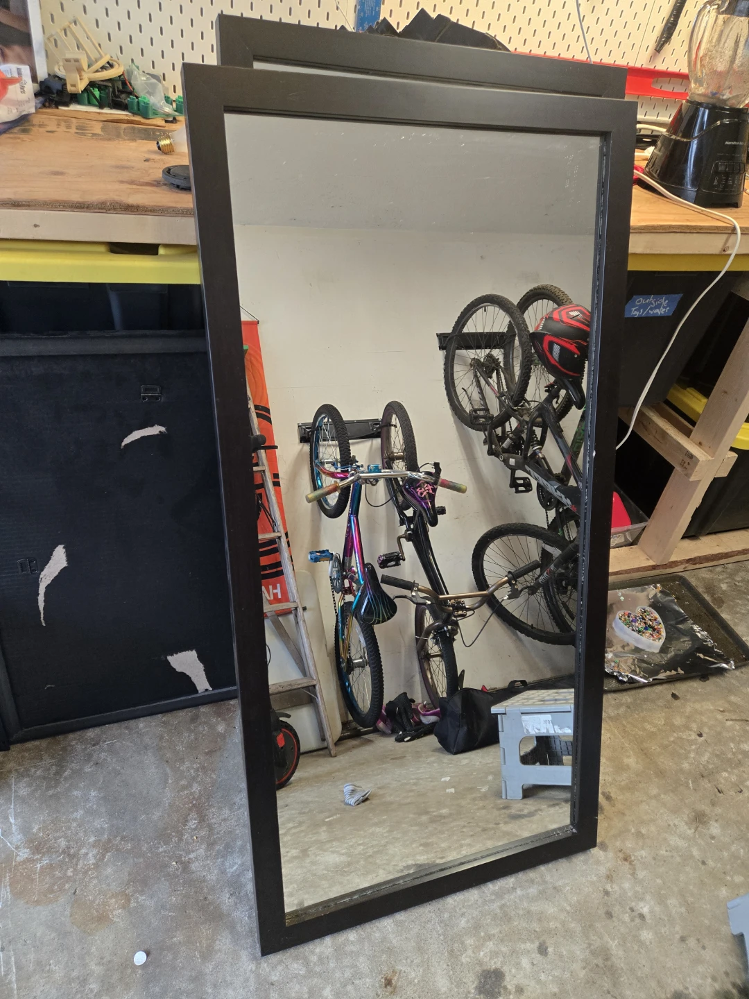 Large Framed Mirror