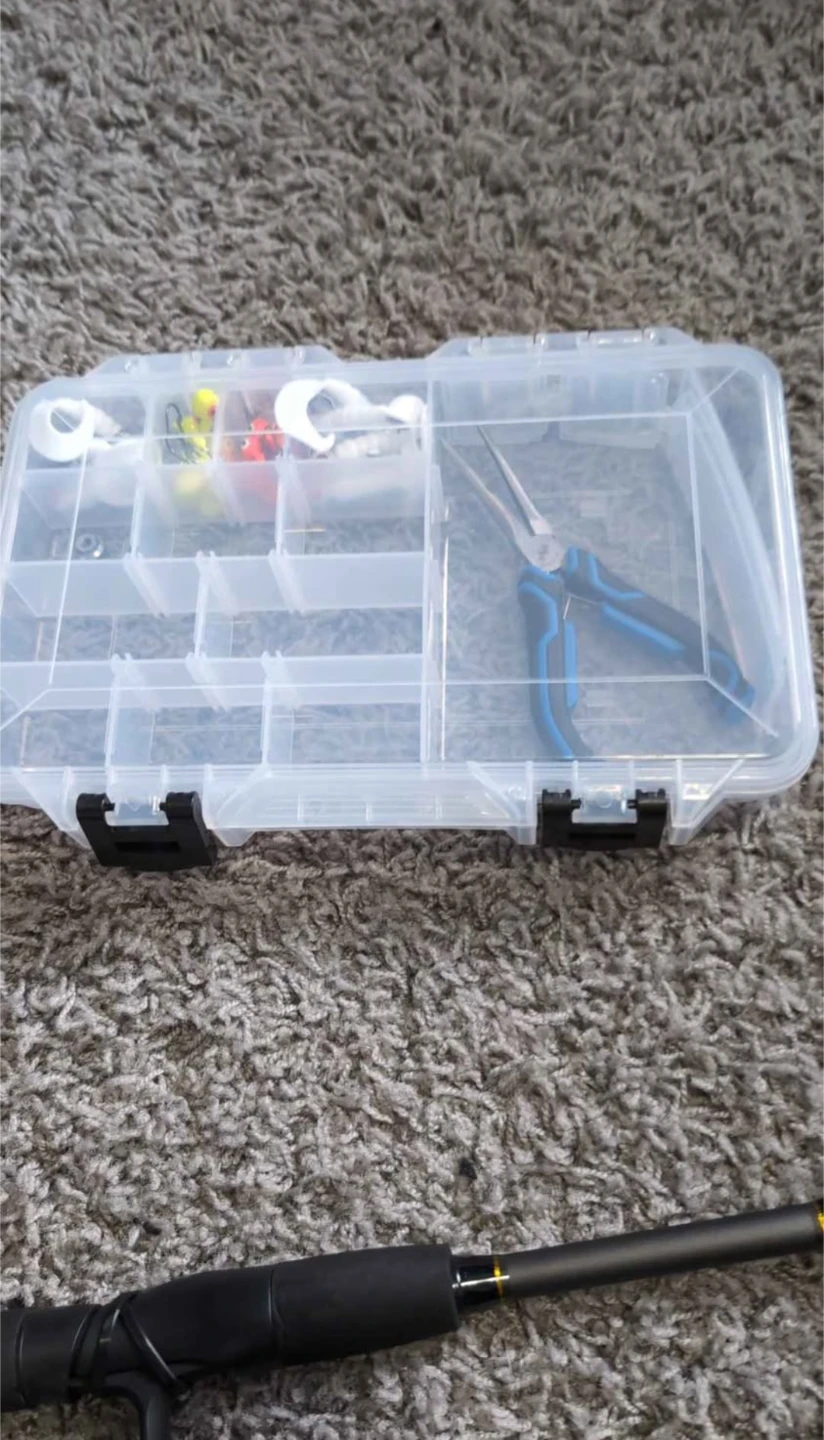 Berkley Reflex Spinning Combo Fishing Rod with Tackle Box - photo 2
