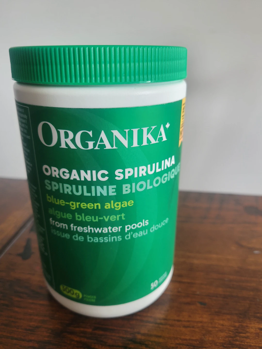 Organika Organic Spirulina Blue-green Algae Powder 500g