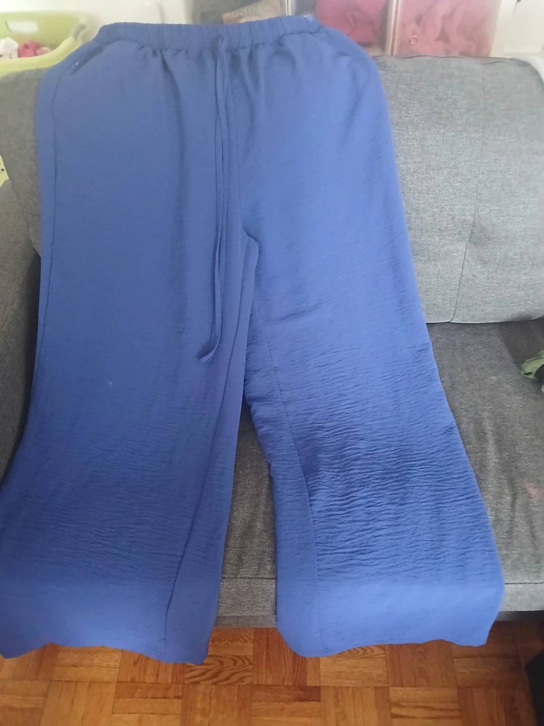 Blue Wide Leg Pants - photo 2