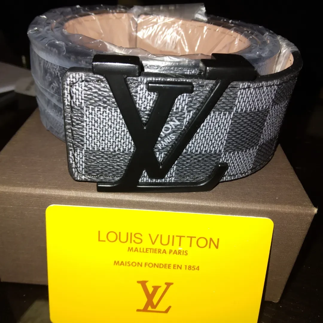 Louis Vuitton Damier Graphite Belt - photo 2