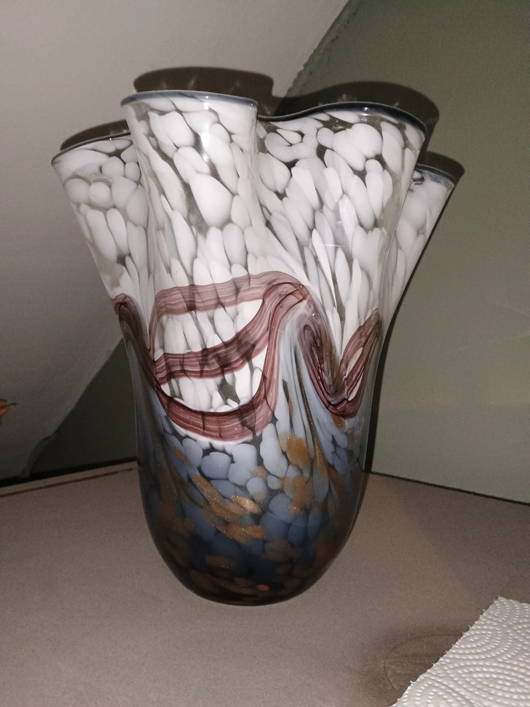 Murano Style Art Glass Vase - photo 2