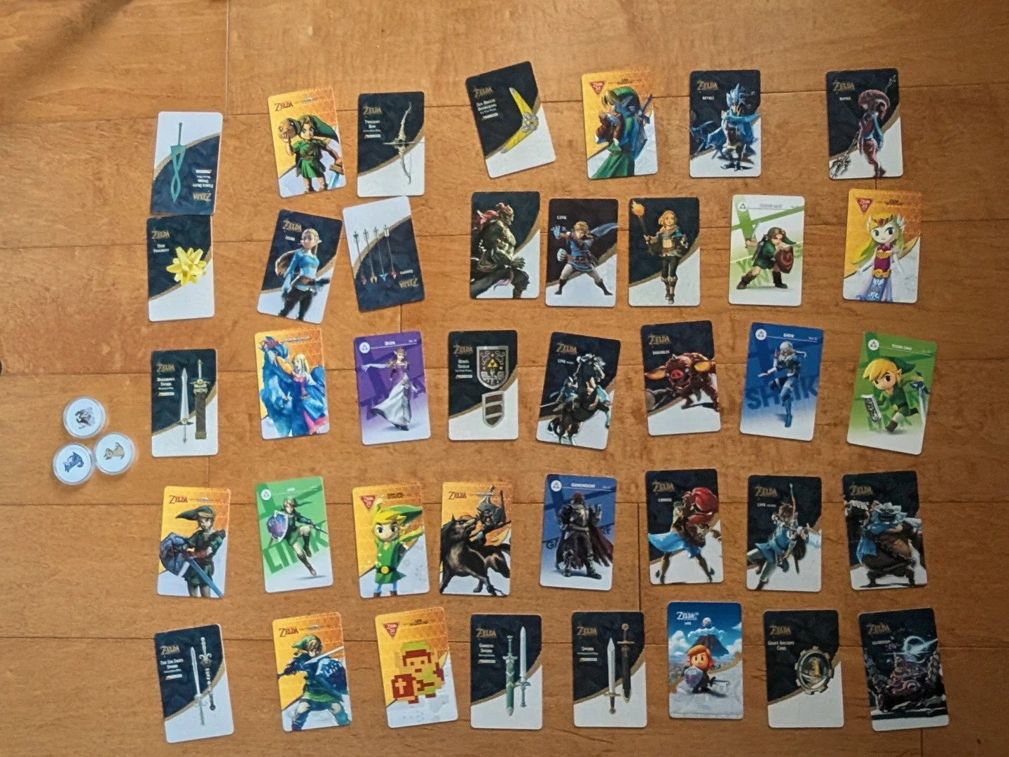 The Legend of Zelda Amiibo Cards Lot