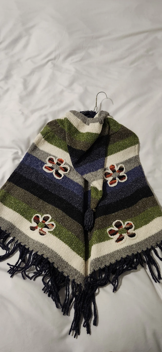 Inka's World Wool & Cotton Poncho - photo 3