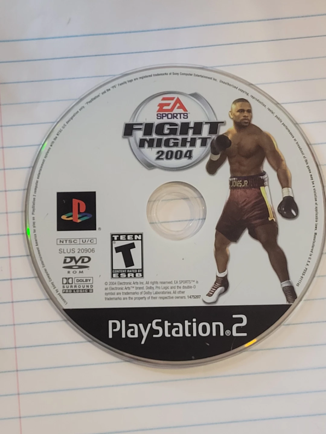 EA Sports Fight Night 2004 PlayStation 2 Game