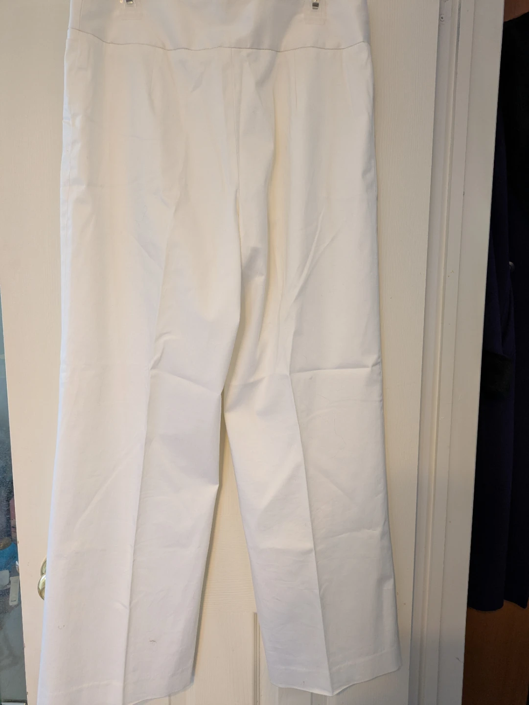 Jones New York Collection Women's White Stretch Pants Size 12 - photo 4