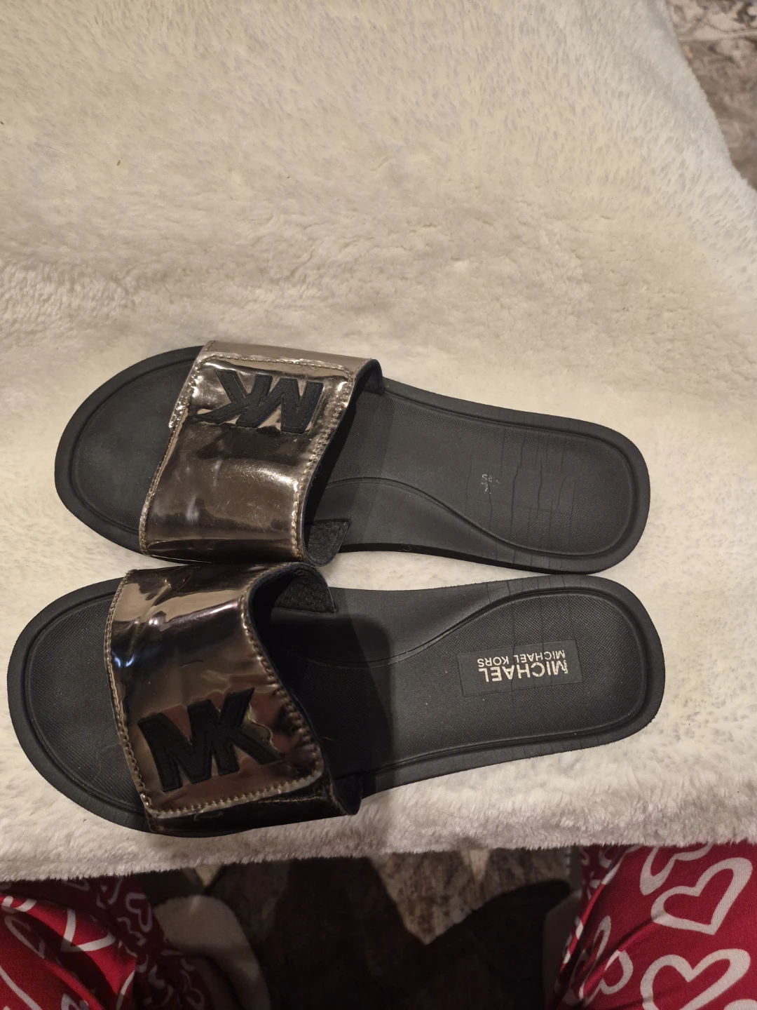 Michael Kors MK Slide Sandals size 8 - photo 2