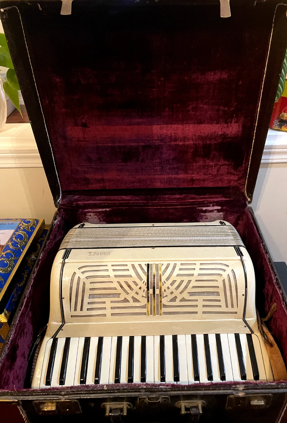 Rare 1960's VARDES Italian Piano Accordion 120 Bass 41 Treble - photo 2