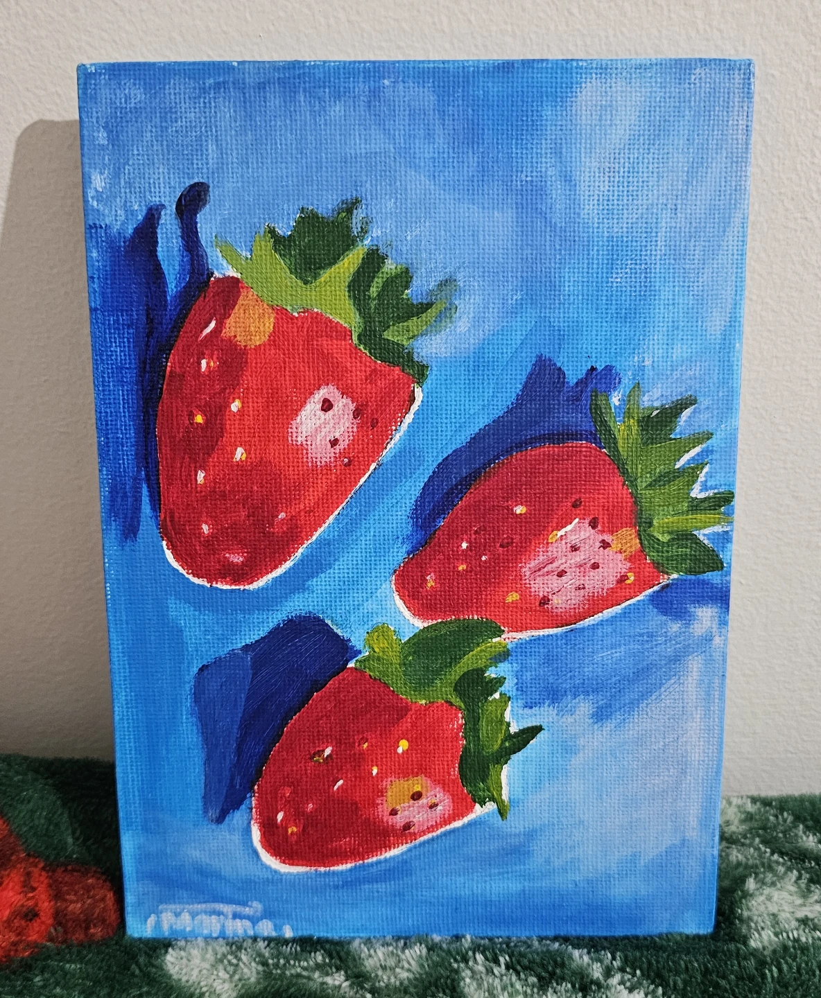 Acrylic painting
