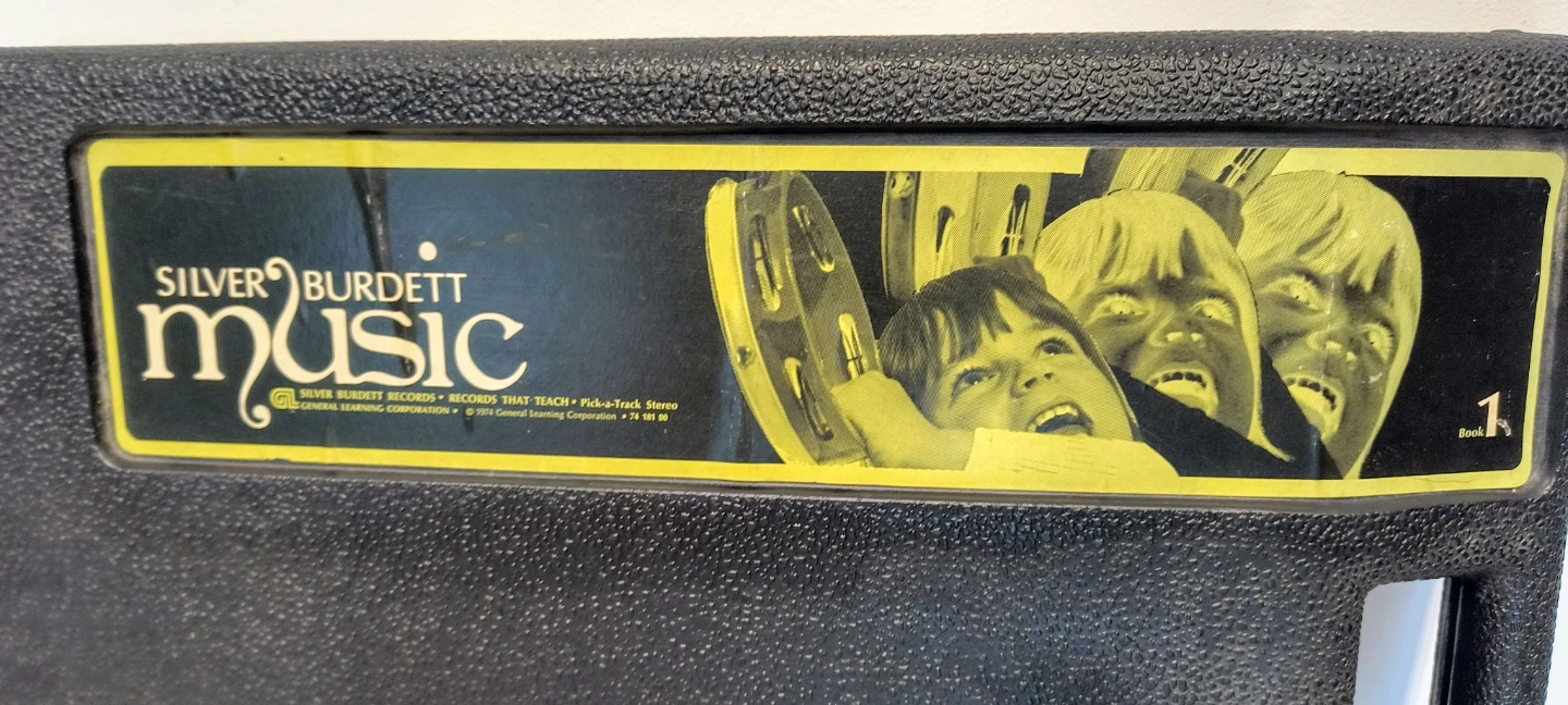 Silver Burdett Music Records Set in Case - photo 2