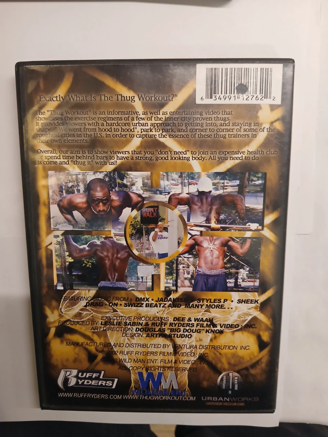 Thug Workout DVD Fitness From The Streets - photo 2