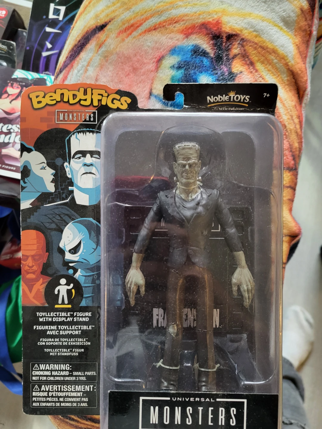 Noble Toys Bendy Figs Universal Monsters Frankenstein Figure