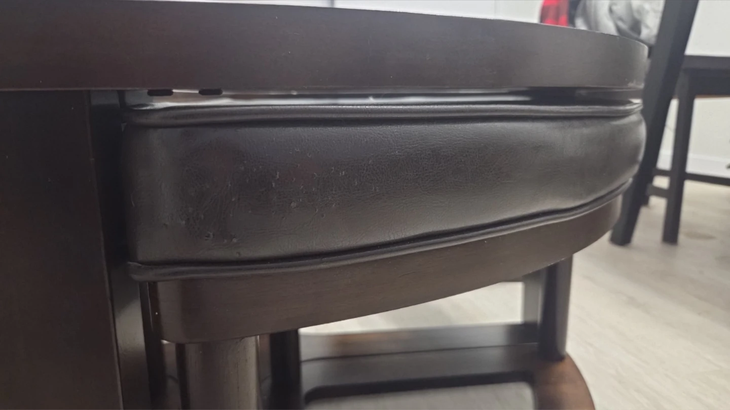Mahogany Coffee Table w/ Stools - photo 3