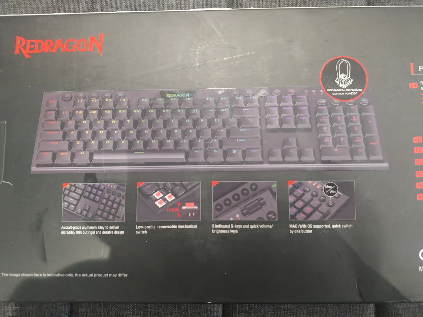 Redragon HORUS PRO Mechanical Gaming Keyboard - photo 5