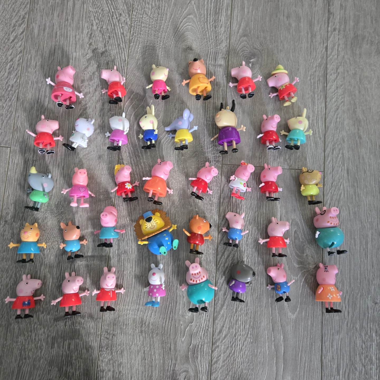 Peppa pig figures $2 each