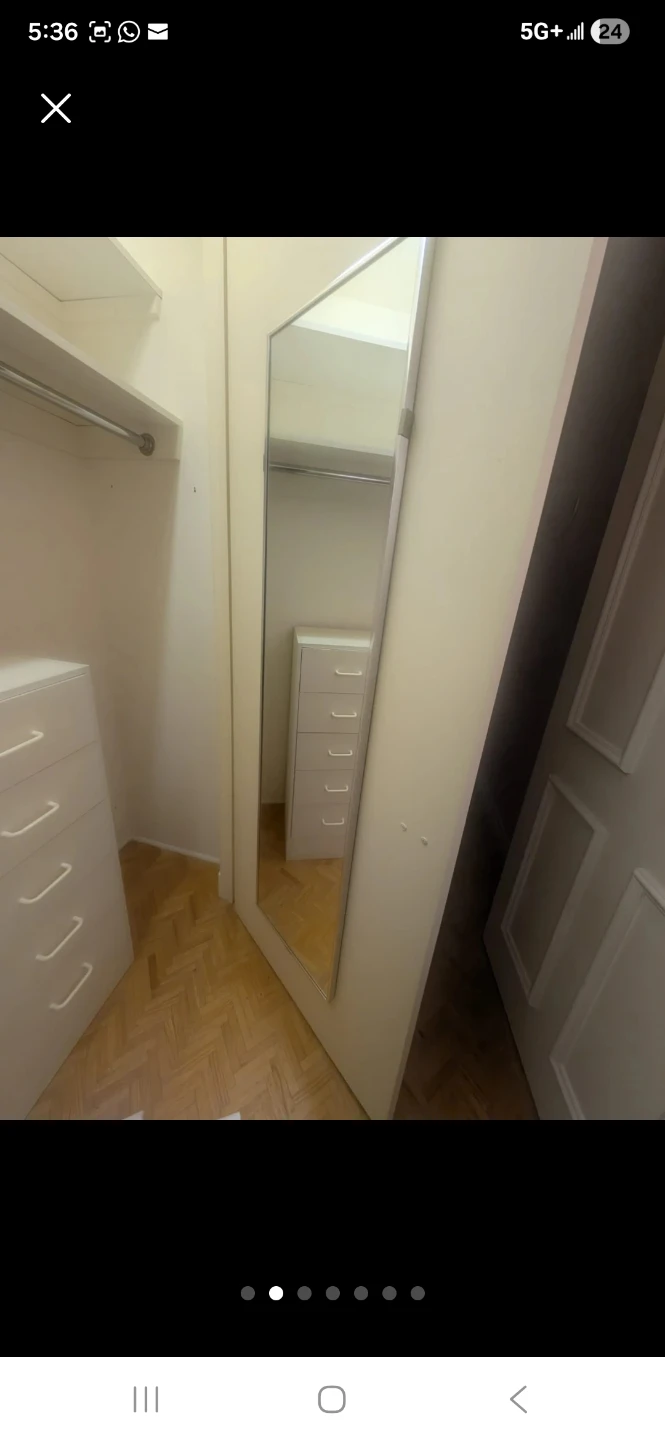 Full Length Mirror with Silver Frame - photo 3