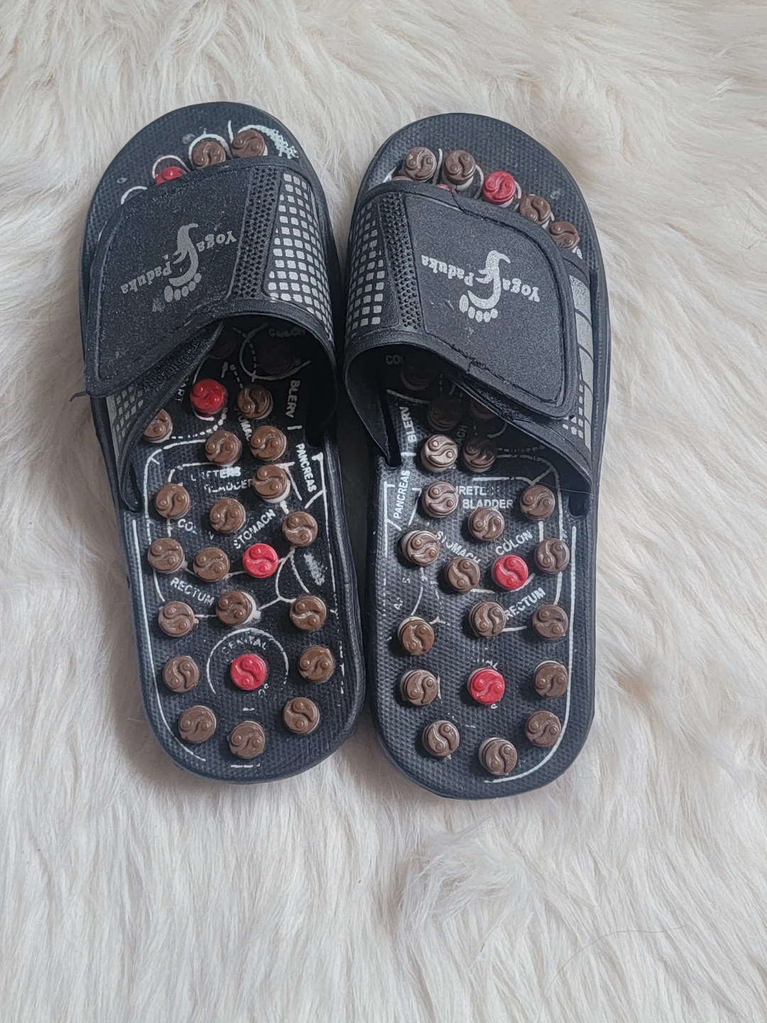 Yoga Paduka Acupressure Sandals Size 6