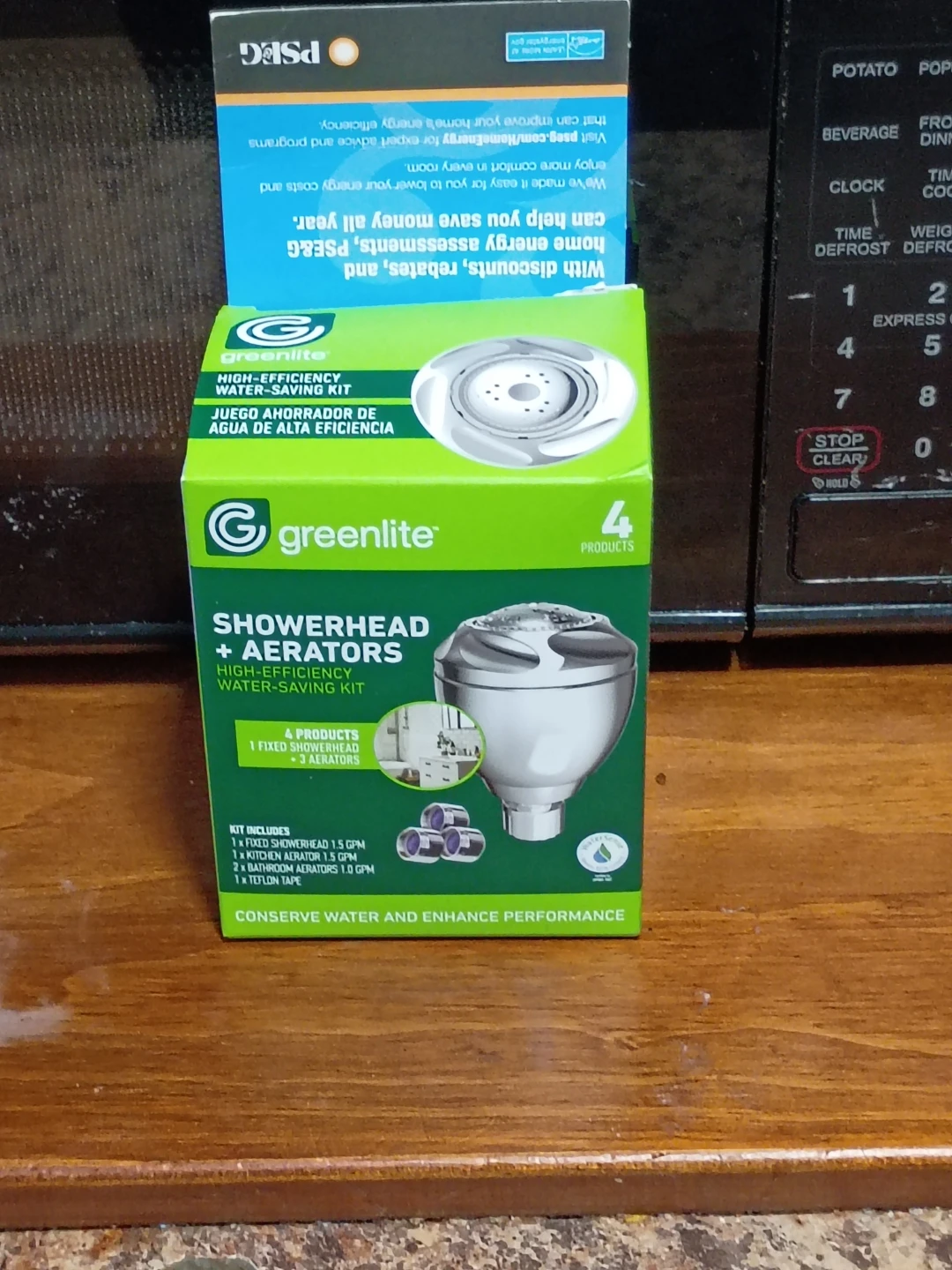 Greenlife High-Efficiency Showerhead + Aerator Kit - photo 2