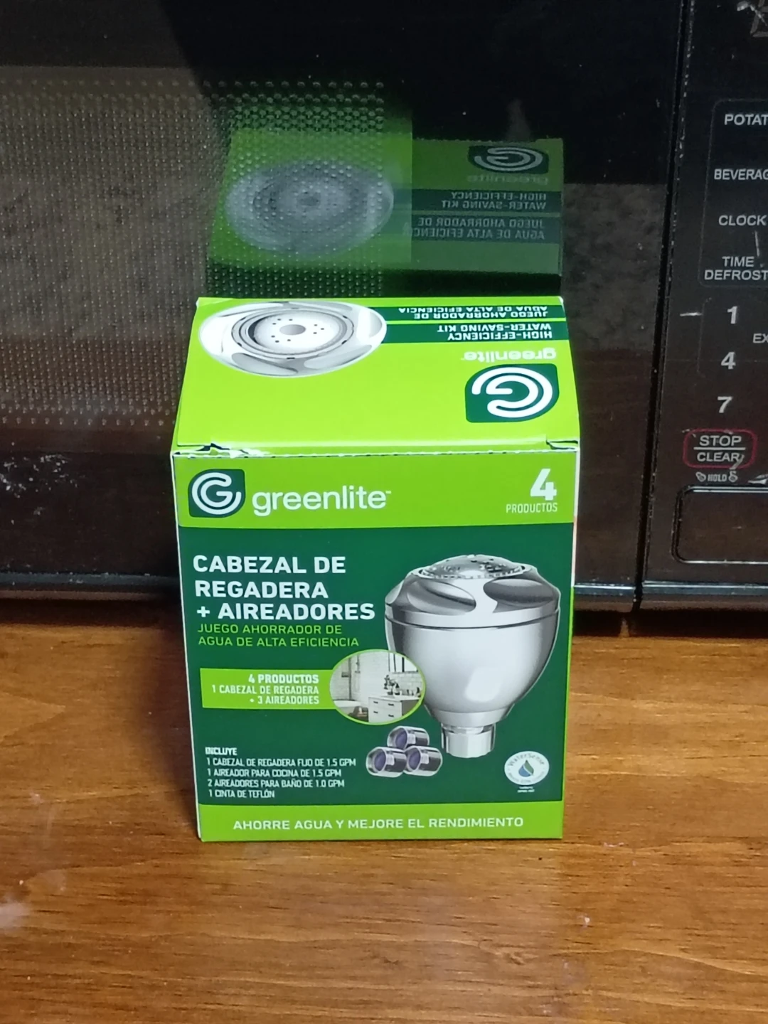 Greenlife High-Efficiency Showerhead + Aerator Kit - photo 3