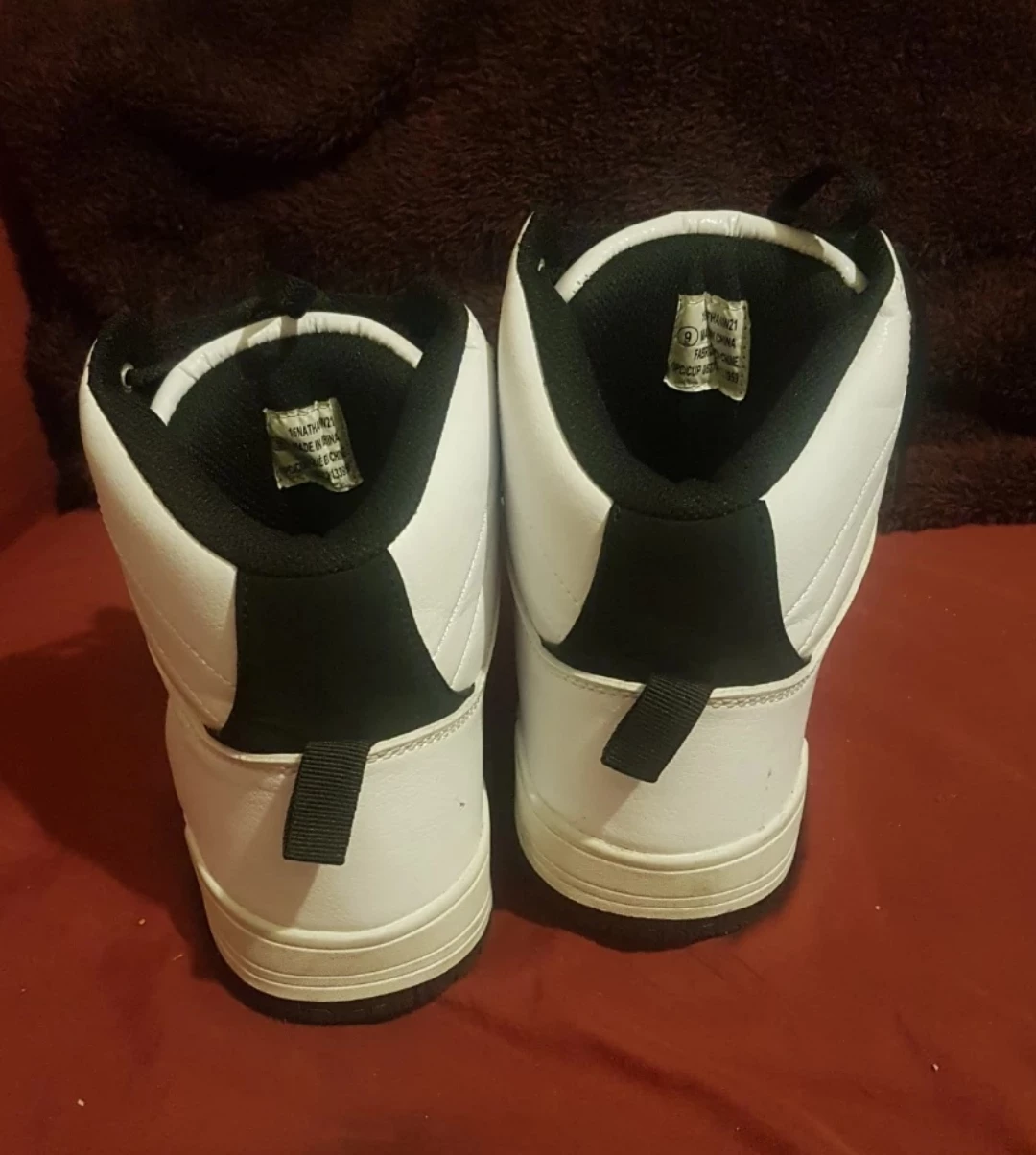 White High-Top Sneakers - photo 2