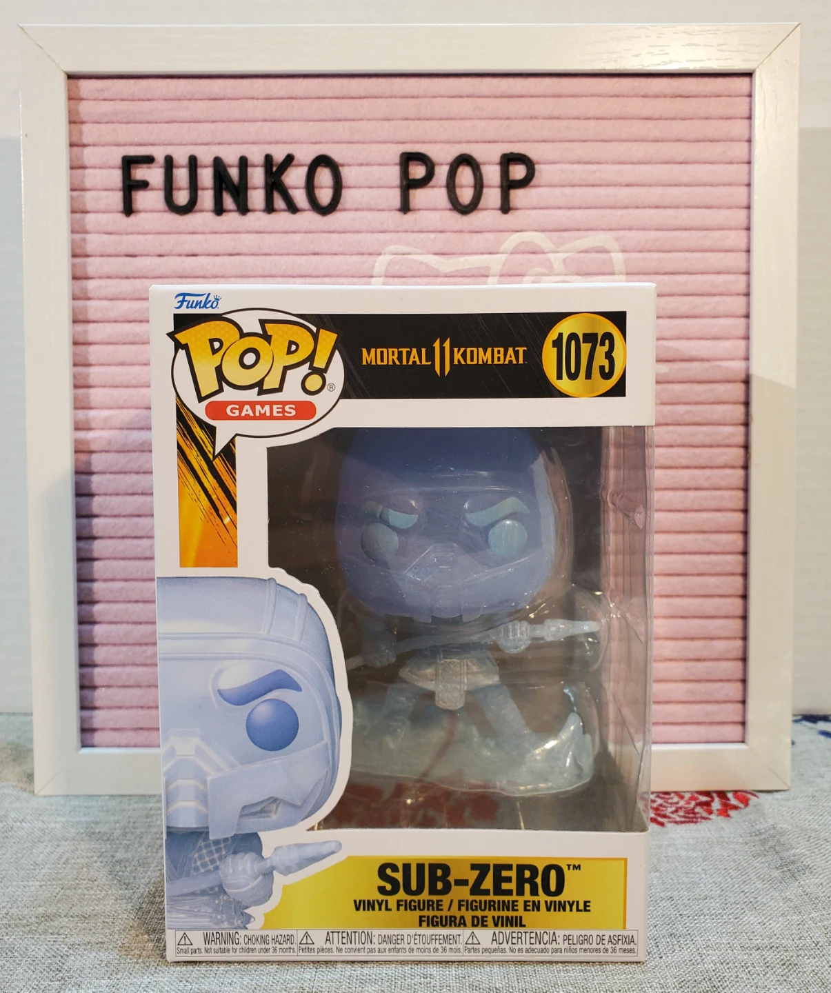 Funko Pop! Mortal Kombat 11 #1073 Sub-Zero Vinyl Figure