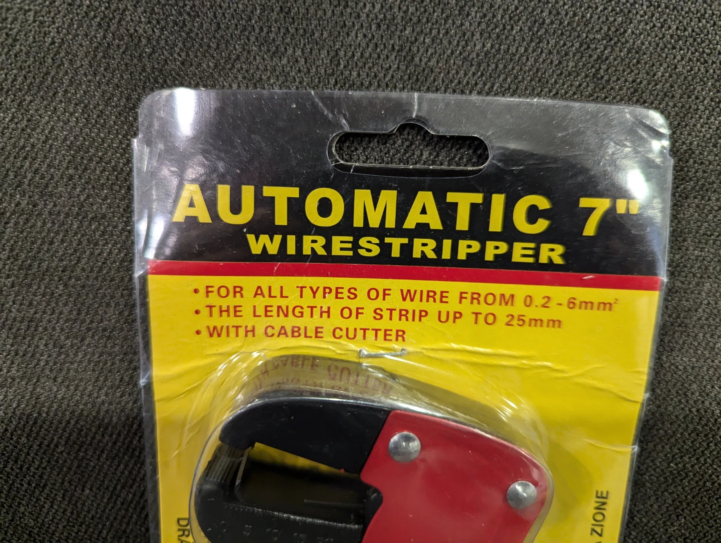 NIP - Automatic 7" Wirestripper with Cable Cutter - photo 2