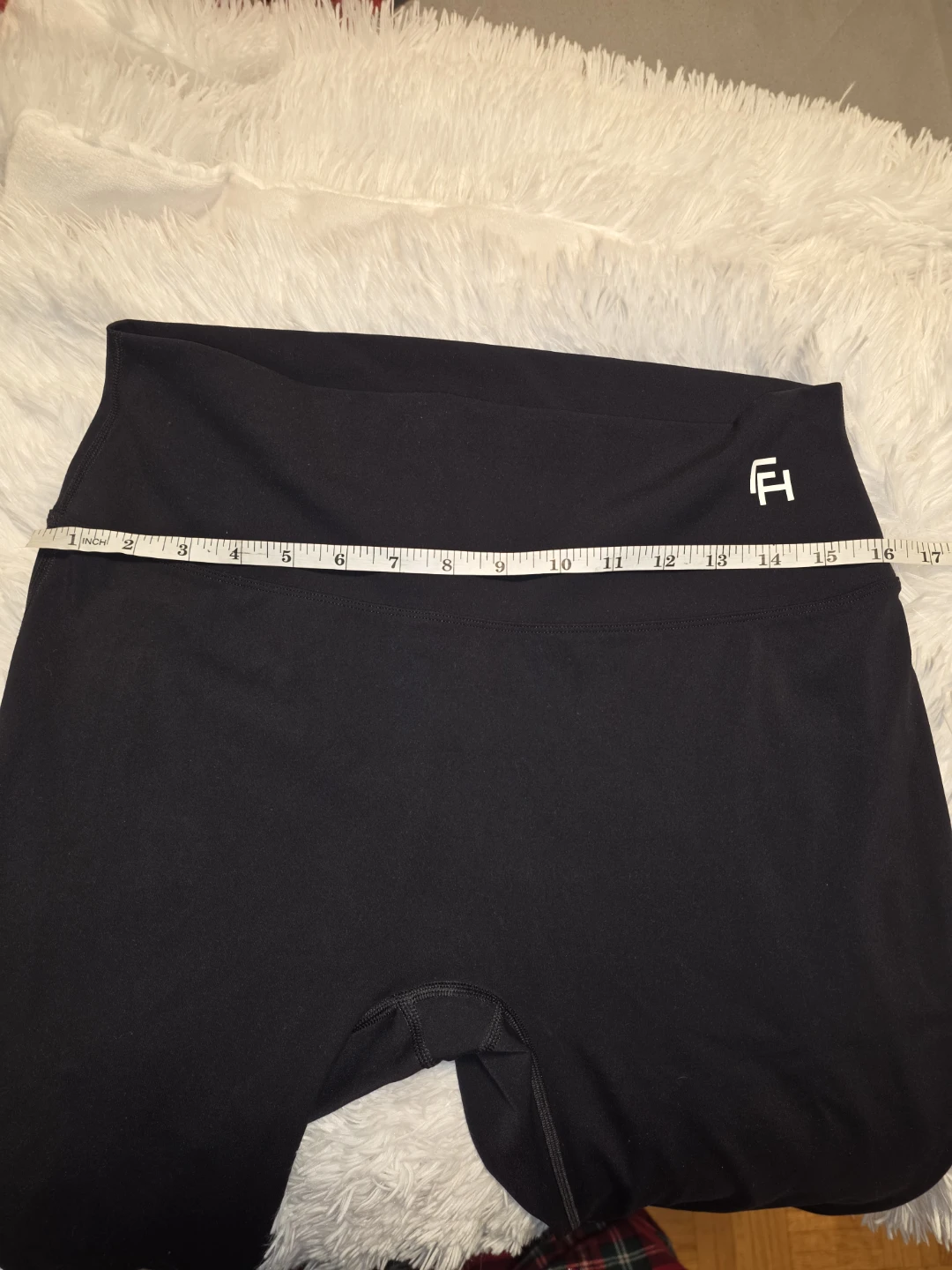 FIRST HEALTH APPAREL Black Flated High-Waisted Leggings - photo 3