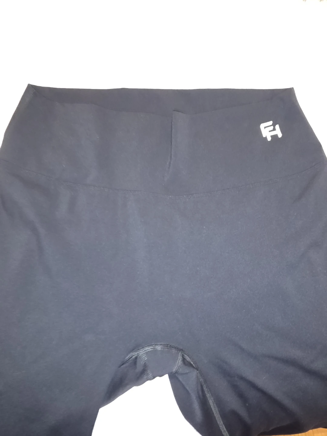 FIRST HEALTH APPAREL Black Flated High-Waisted Leggings - photo 4