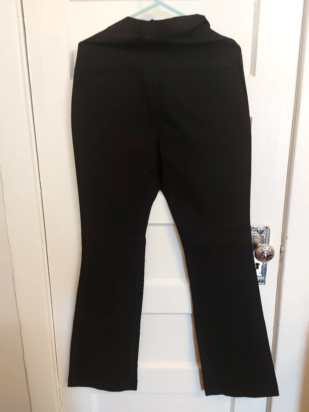 Old Navy Black Pixie Flare Maternity Pants Size 10 - photo 2