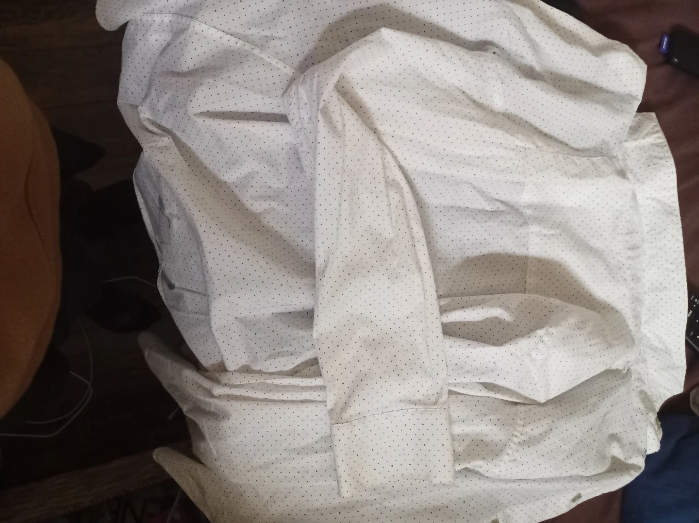 Calvin Klein Dot Print Shirt - Size 14 - photo 3
