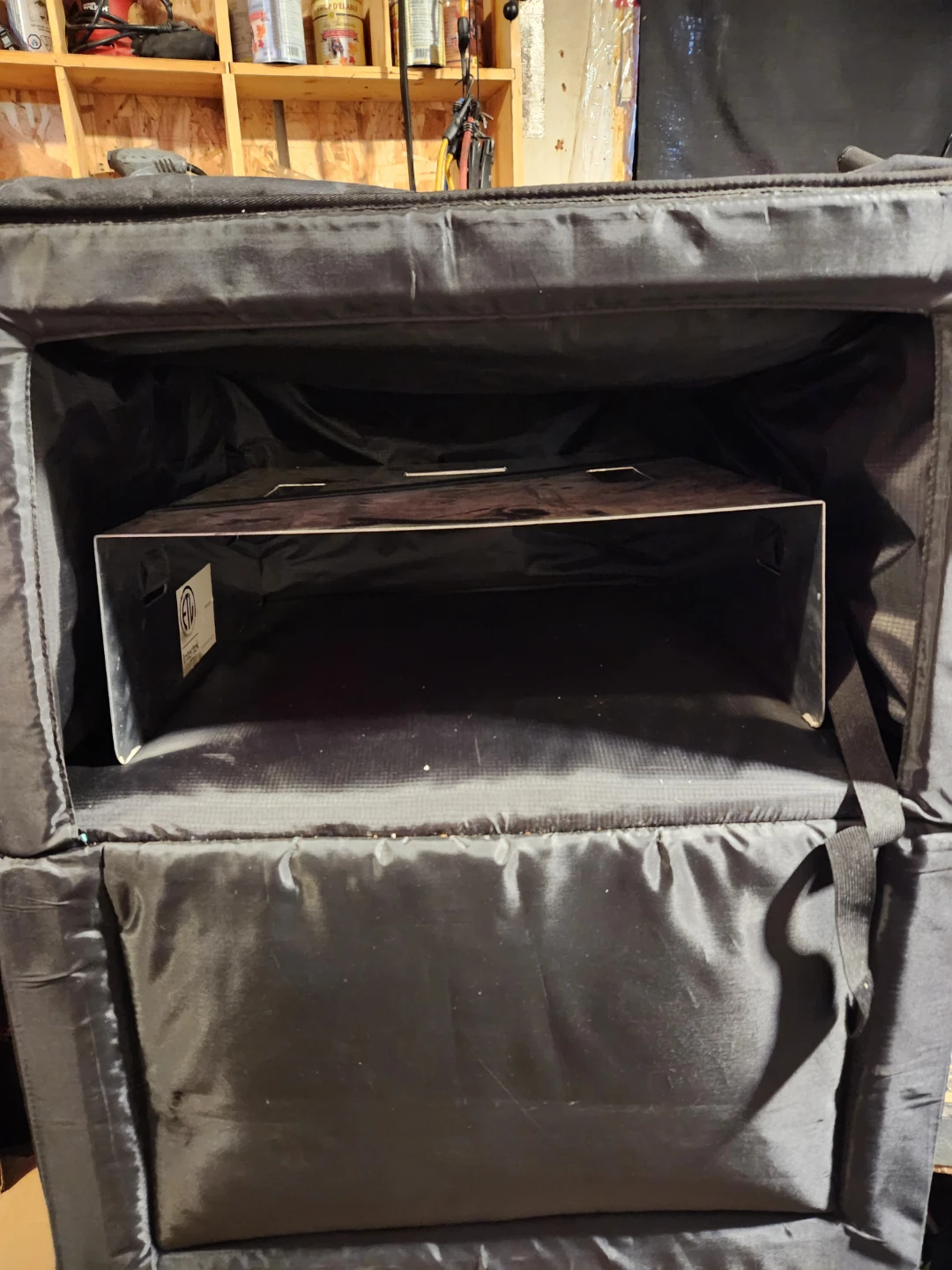 Vesture Black Insulated heating Bag