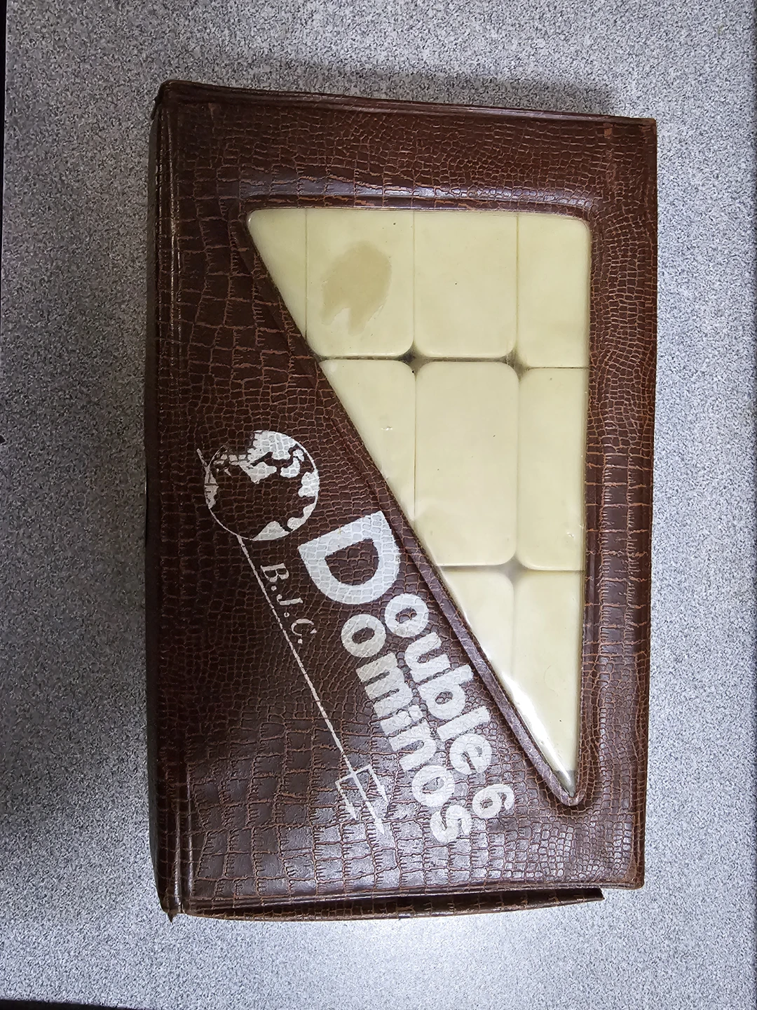 B.J.C. Double 6 Dominoes Set