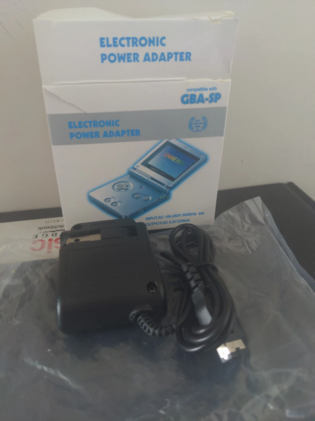 Electronic Power Adapter for Game Boy Advance SP (GBA-SP)