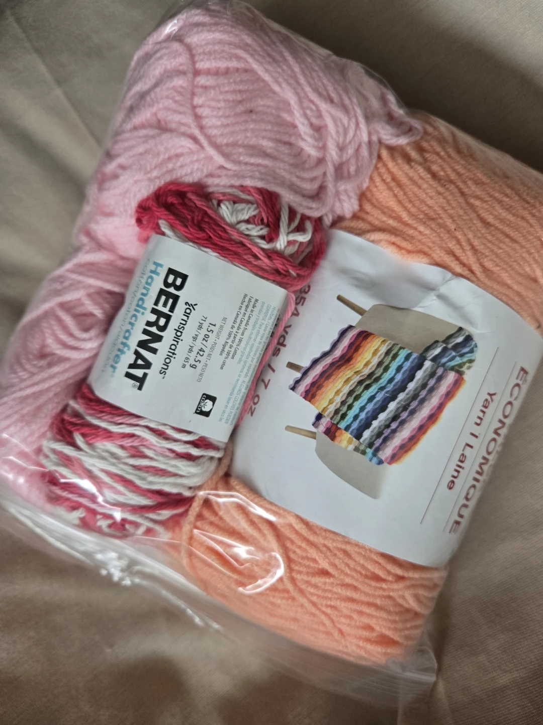 Yarn Bundle - Pink and Peach! 🧡