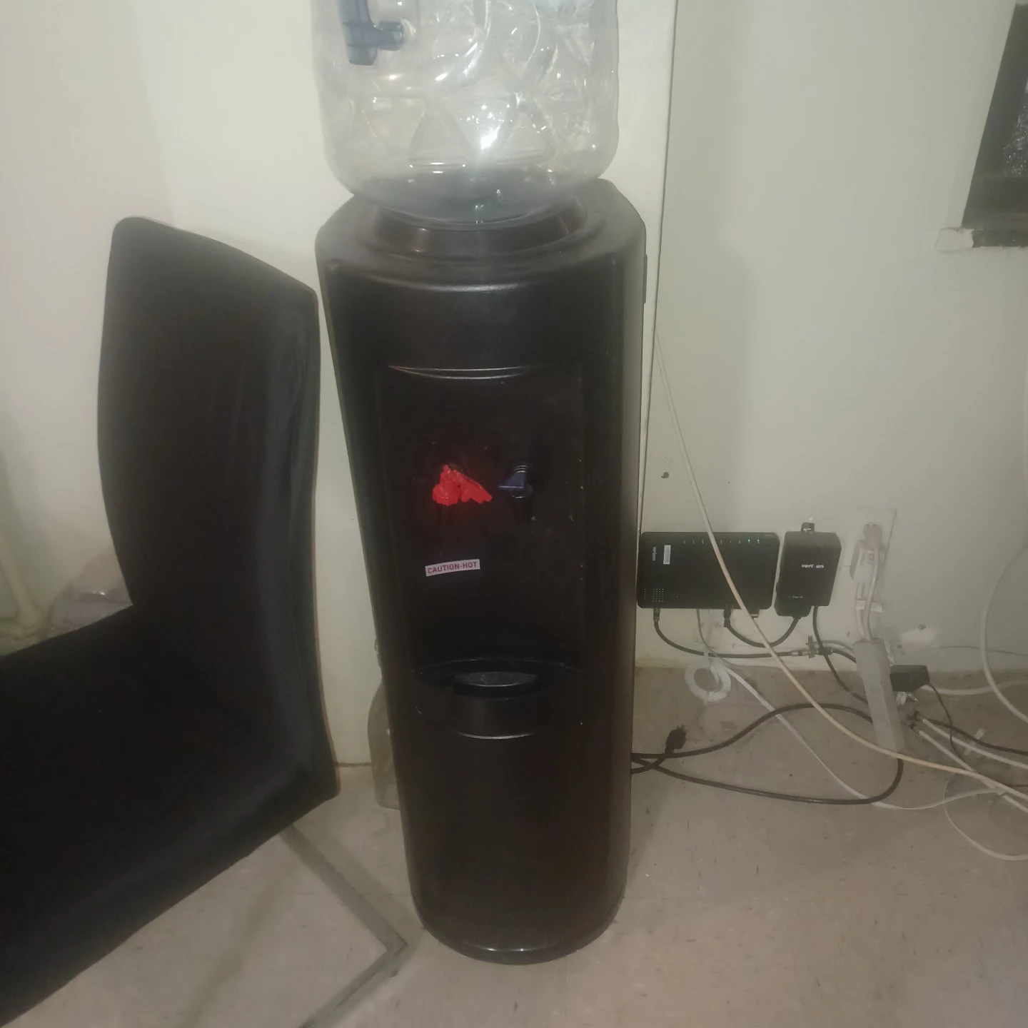 Black Water Cooler Dispenser
