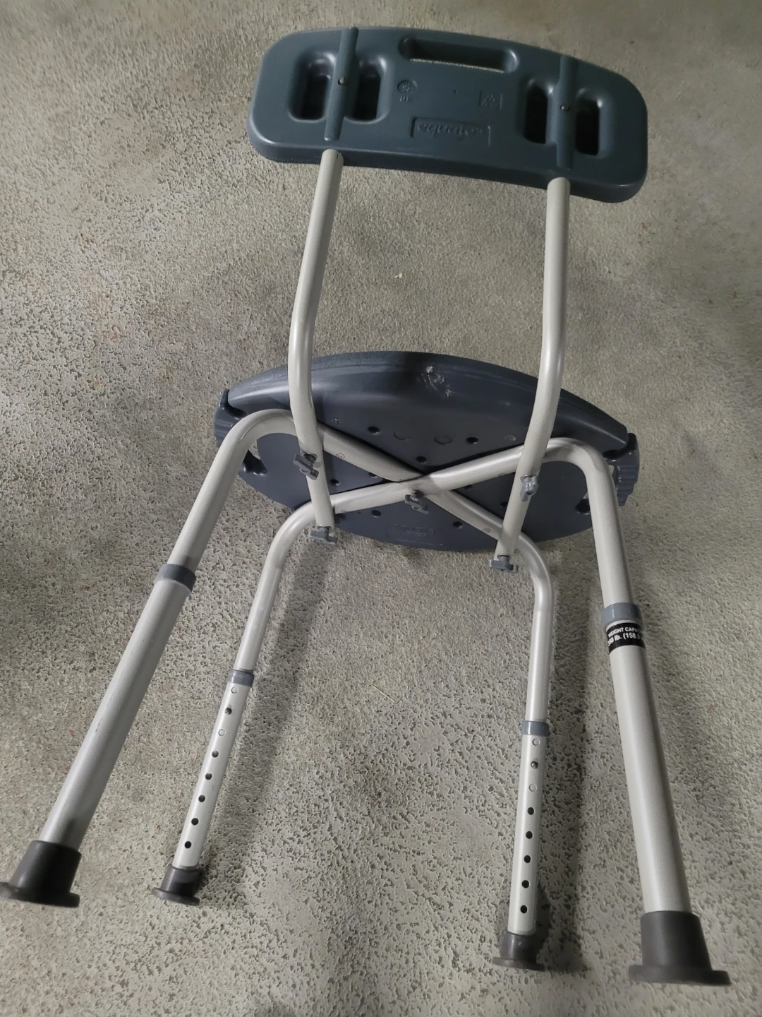 Adjustable Shower Chair with Back