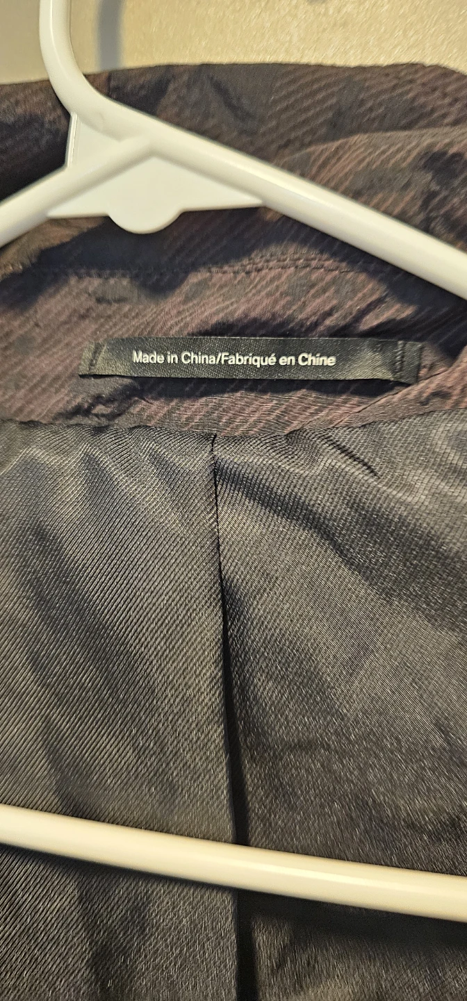 H&M Plaid Trench Coat XL - photo 4