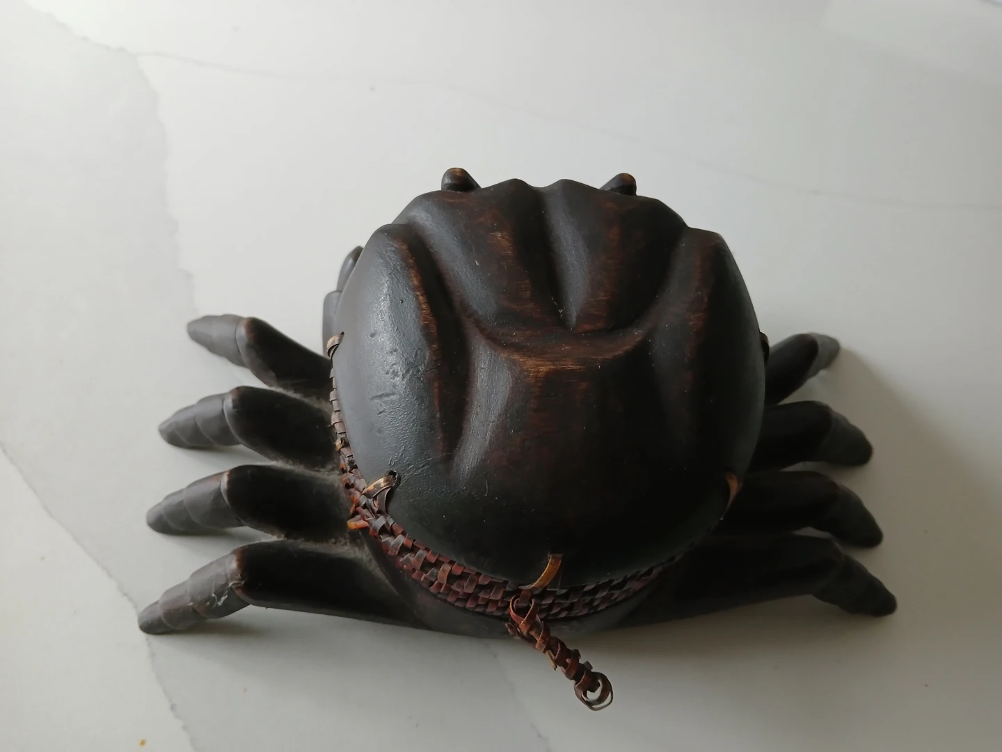 Wooden Crab Trinket Box