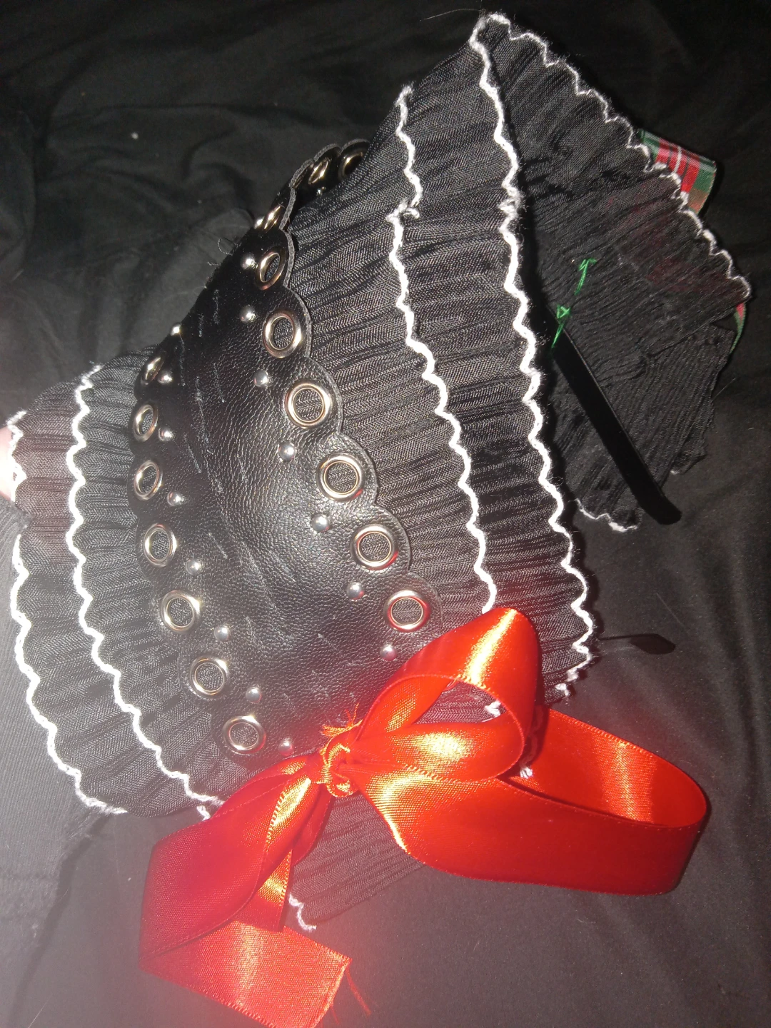 CUSTOM Lolita Black Lace Headband