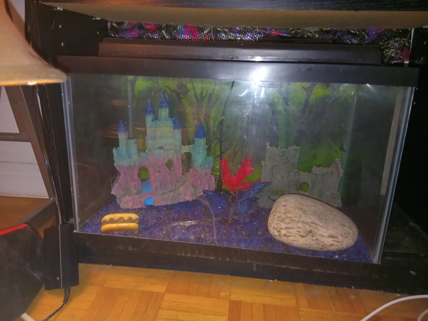 Aquarium + Decor Set - Castle, filters, heater included - photo 4