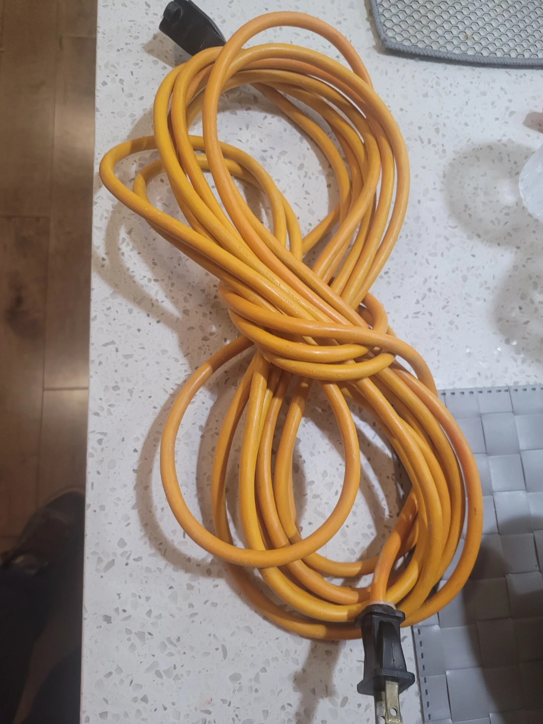 Yellow Extension Cord